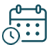 Flexible appointment scheduling icon